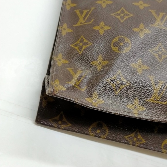 Louis Vuitton Vintage Monogram Sac Plat Handbag with COA EUC - Picture 12 of 12